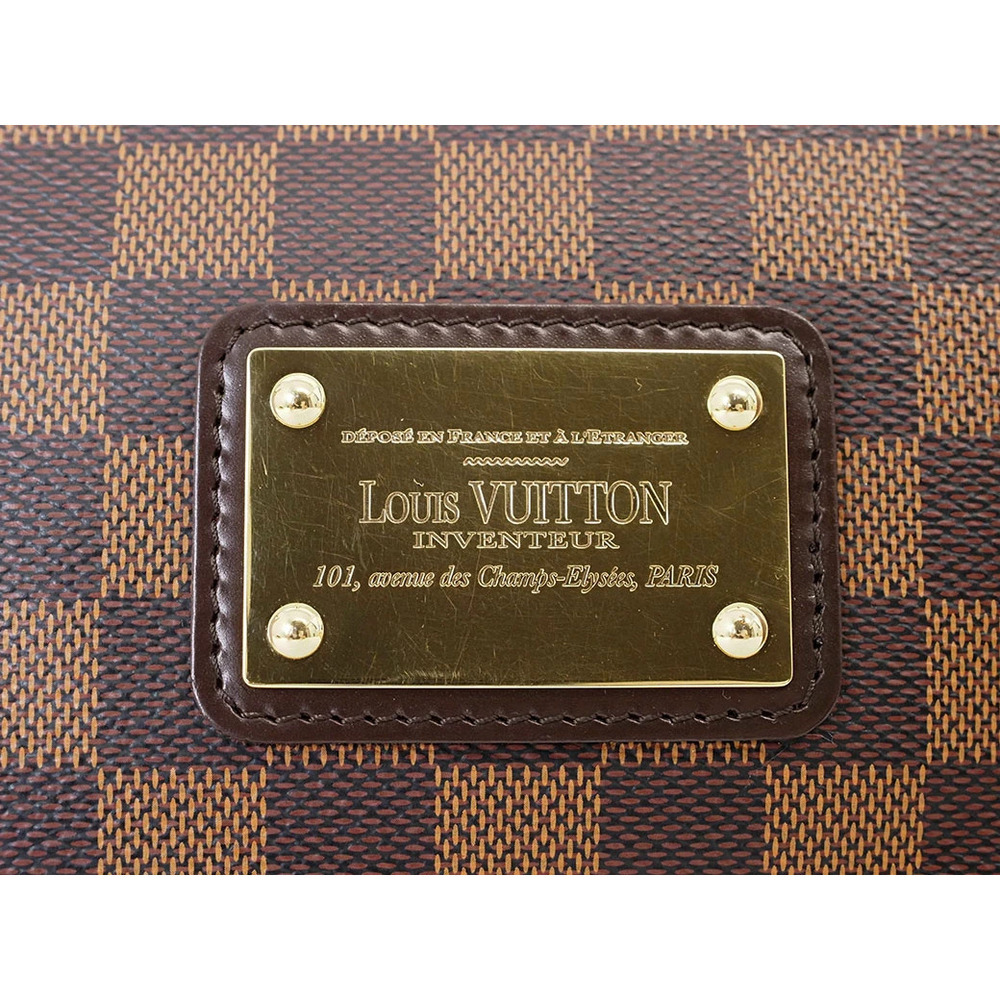 Louis Vuitton Eva Damier Ebene Brown bag shoulder - Picture 8 of 9